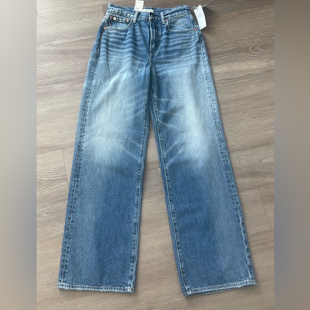 Premium AE77 Stovepipe Wide Leg Jeans